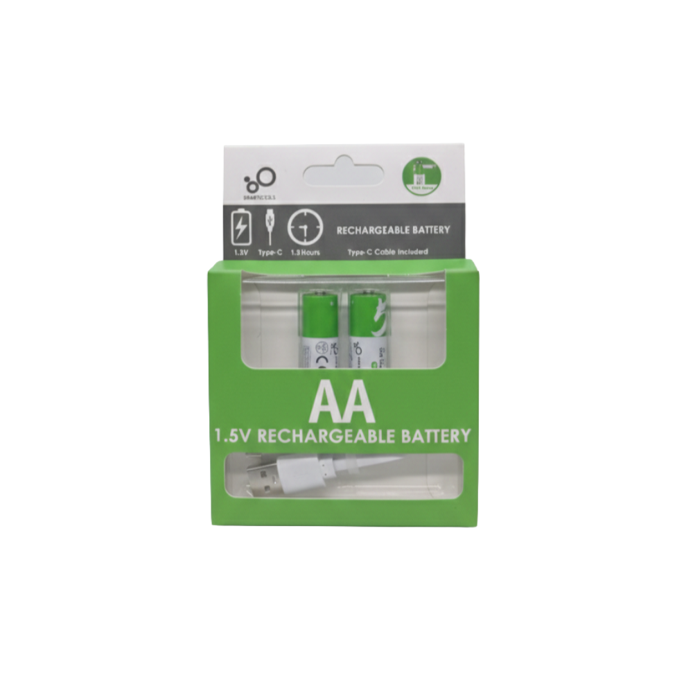 Smartoools AA 1.5V Type-C Rechargeable Batteries