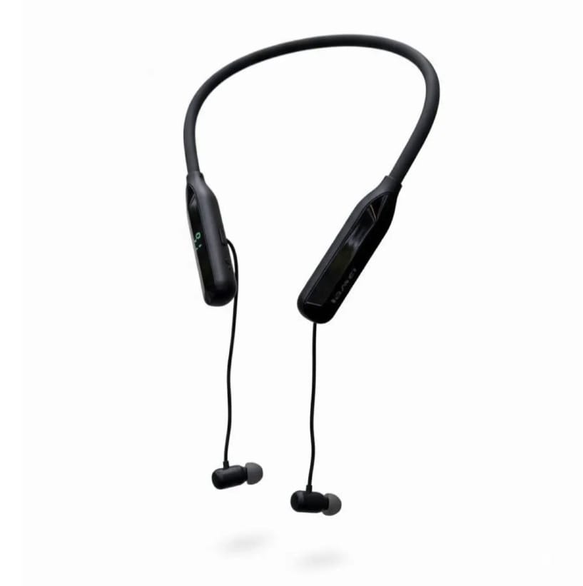 Awei G75BL 200Hour With Display Neckband Sports Earphones