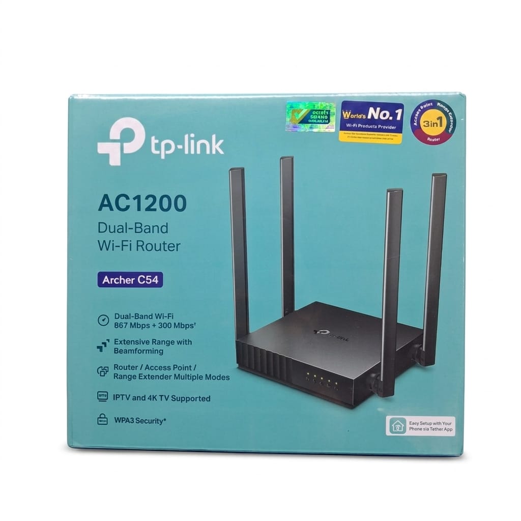 TP-Link Archer C54 AC1200 Dual Band Wi-Fi Router