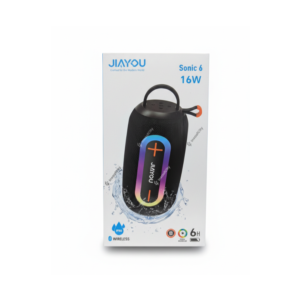 JIAYOU Sonic 6 Portable 16W Bluetooth Speaker