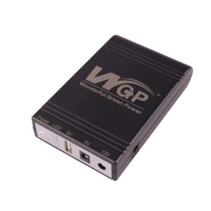 WGP Mini UPS 10400 mAh for Router, Onu, CC Camera 5, 9, 12 Volt Output